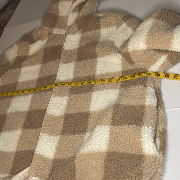 Love Tree Sherpa reversible teddy coat women’s size XL - Picture 9 of 13